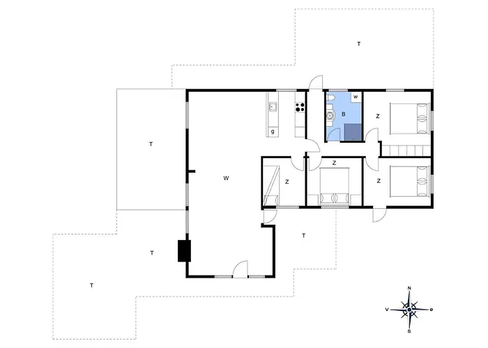 Σπίτι διακοπών Bl1668-blokhus-skraavejen-4 *